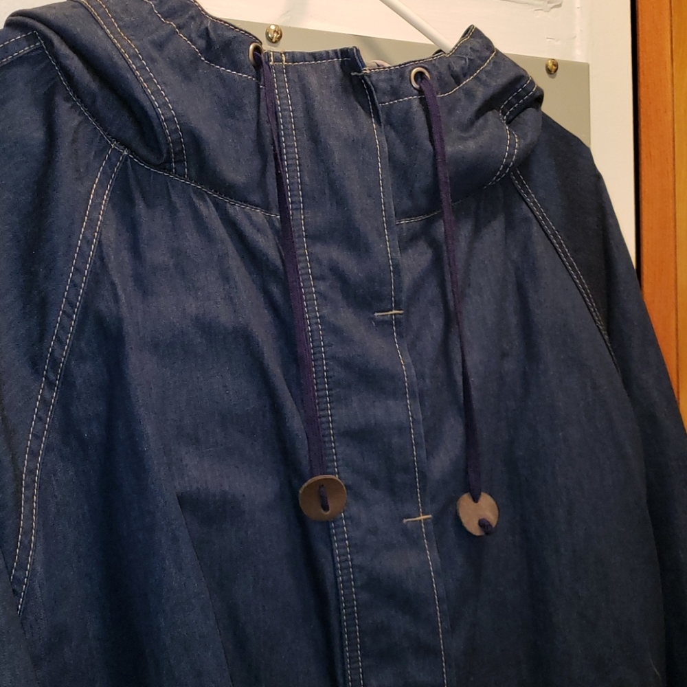 GAP DENIM CAPE JACKET